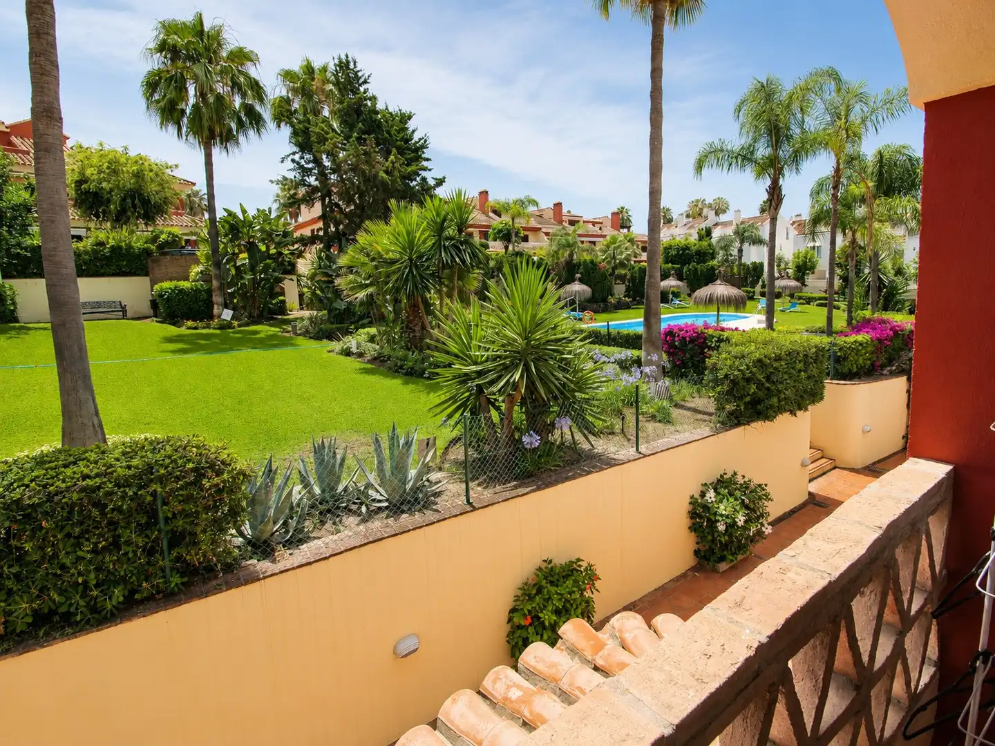 Garden of Houses for rent in Marbella  with Air Conditioner, Heating and Private garden