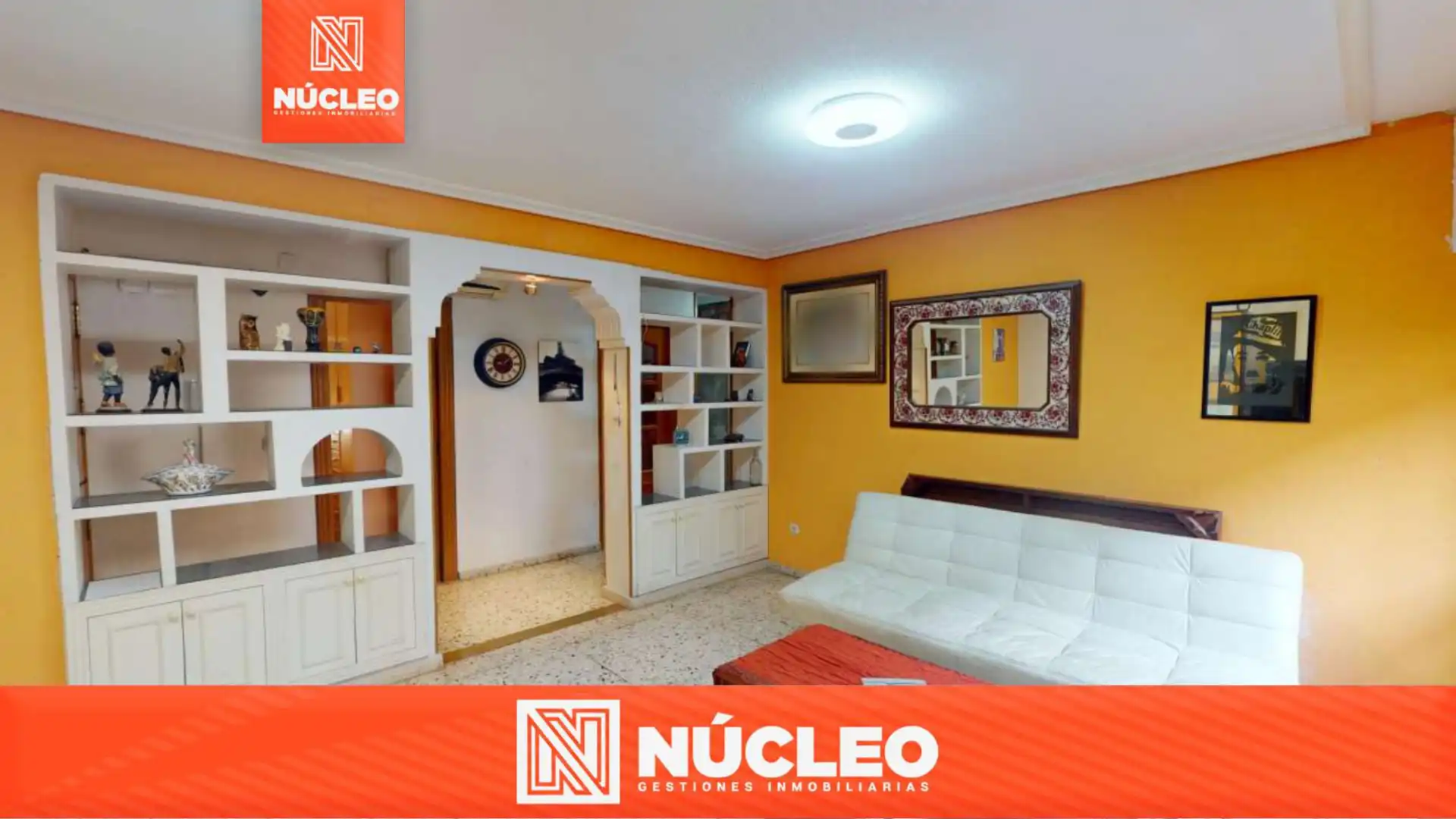 Sala de estar de Piso en venta en Alicante / Alacant con Amueblado