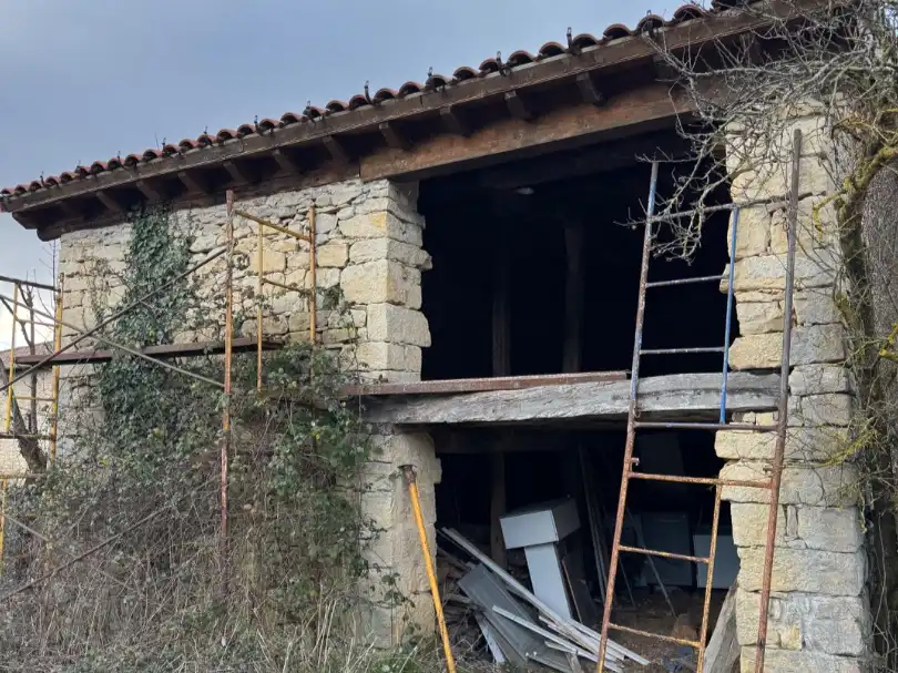 Vista exterior de Casa o xalet en venda en Valdegovia / Gaubea