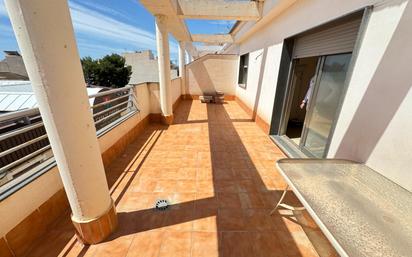 Terrasse von Dachboden zum verkauf in Pilar de la Horadada mit Klimaanlage, Terrasse und Balkon