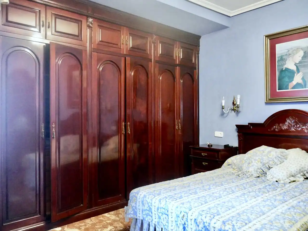 Bedroom of Flat for sale in Sevilla  with Air Conditioner, Terrace and Furnished