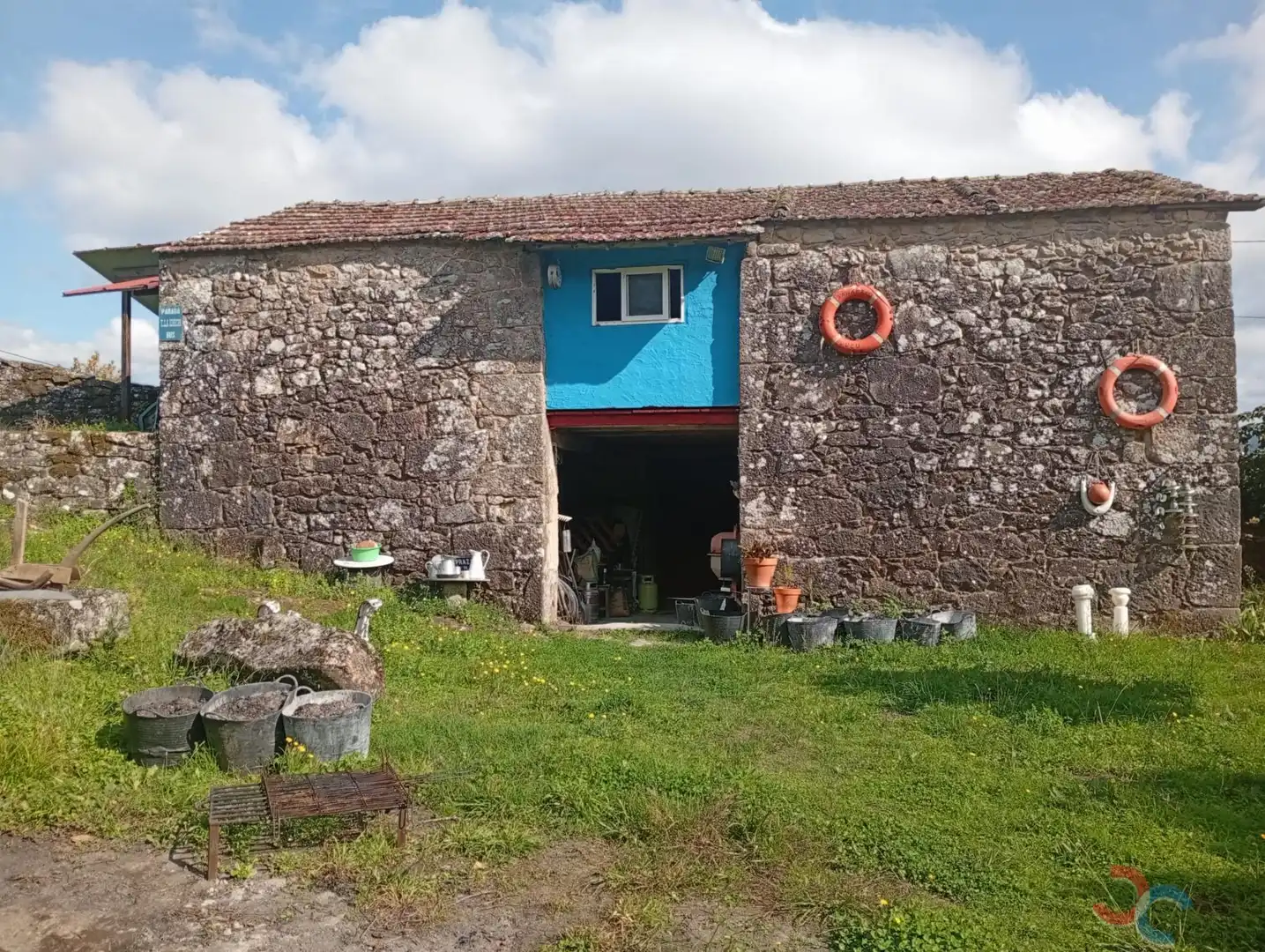 Vista exterior de Casa o chalet en venta en Campo Lameiro