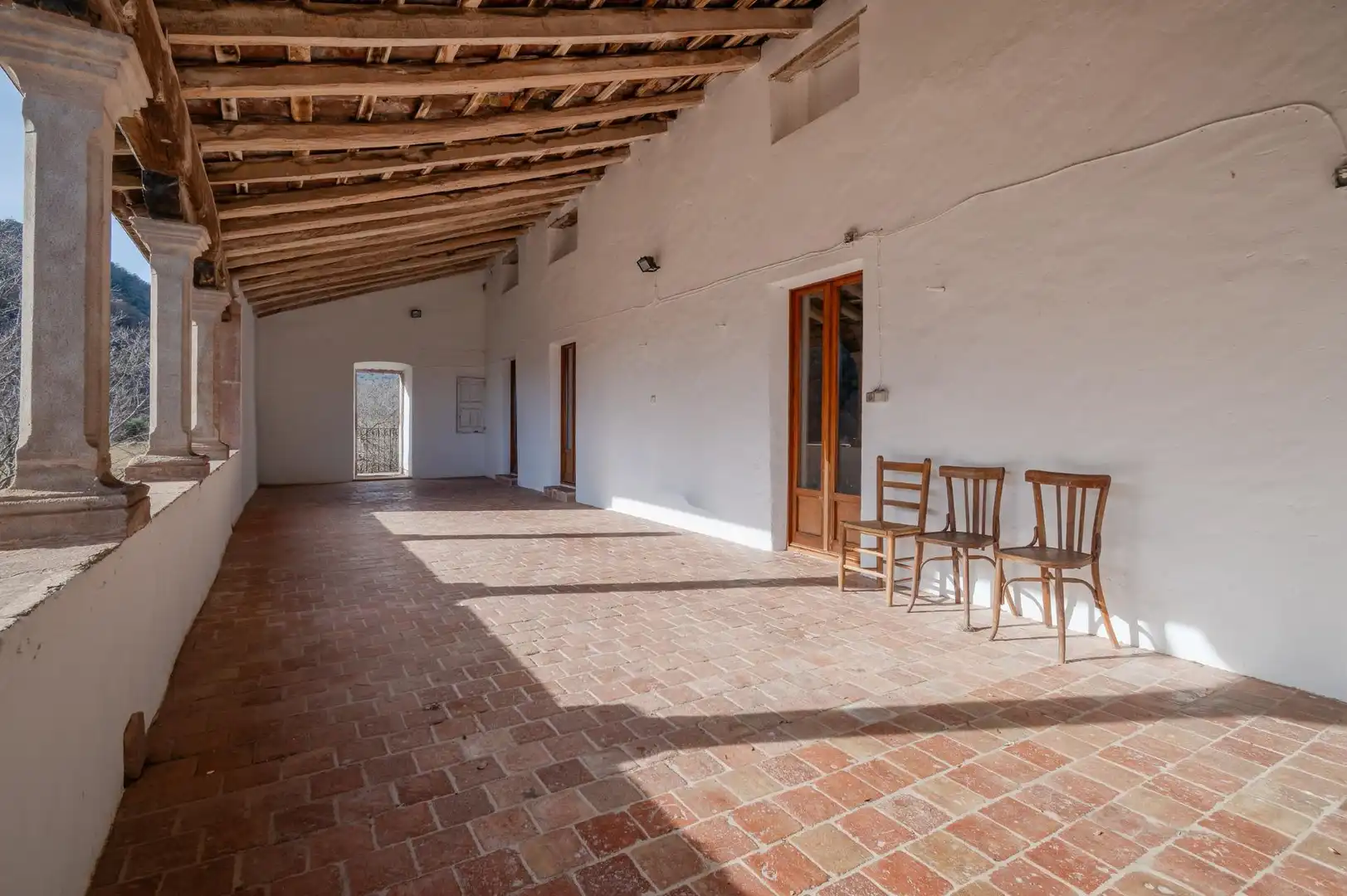 Piso de alquiler en La Vall de Bianya con Calefacción, Jardín privado y Terraza