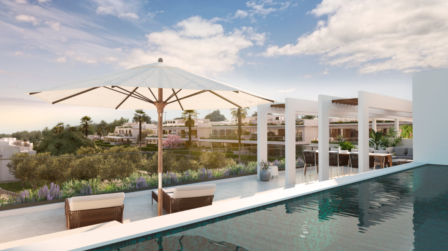 Terraza de Apartamento en venta en Marbella con Aire acondicionado, Calefacción y Terraza