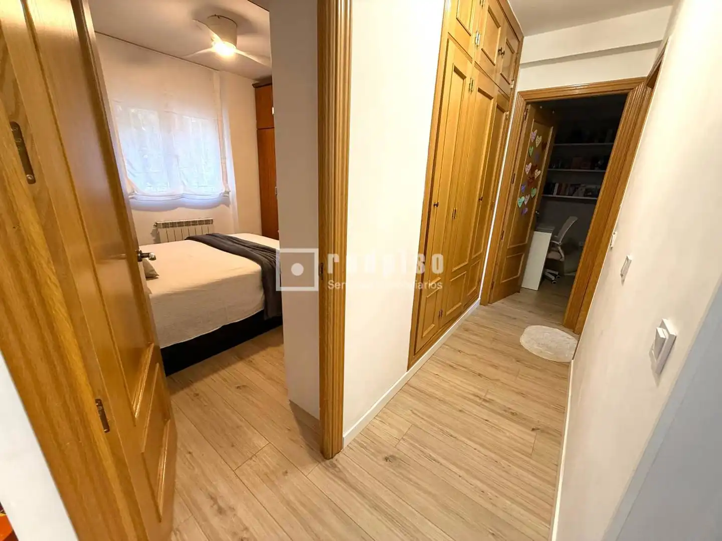 Schlafzimmer von Wohnung zum Verkauf in Madrid mit Klimaanlage, Heizung und Privatgarten