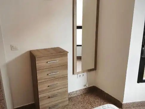 Schlafzimmer von Wohnung zur Miete in Fuenlabrada mit Klimaanlage, Heizung und Möbliert