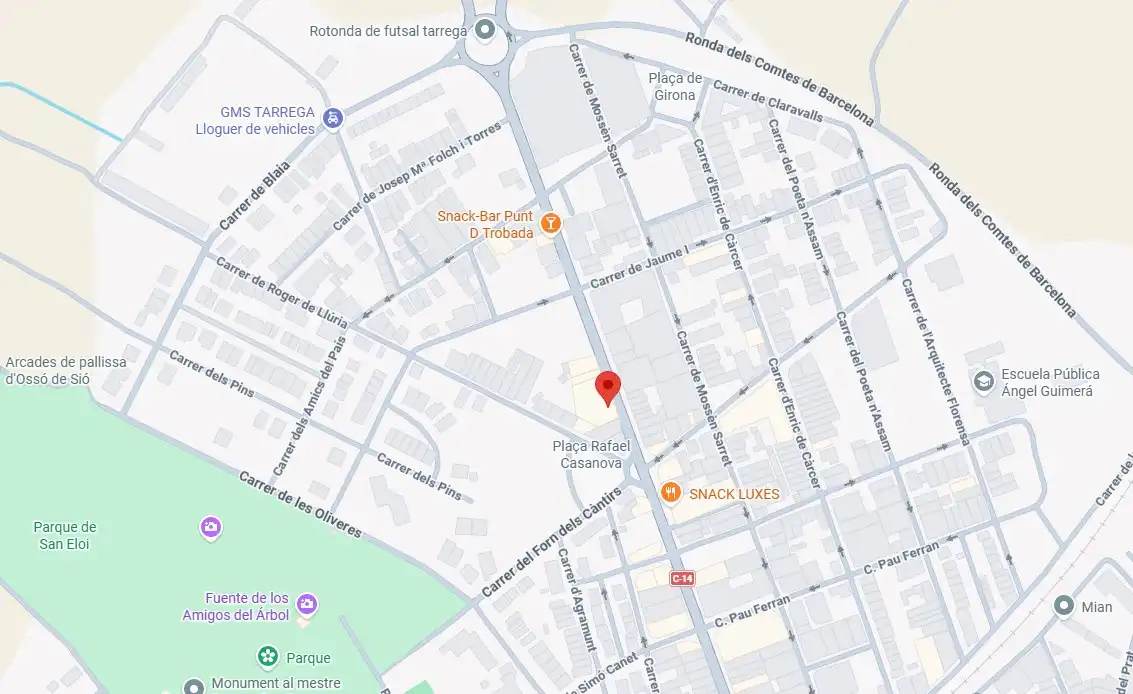Vista exterior de Piso en venta en Tàrrega, Lleida