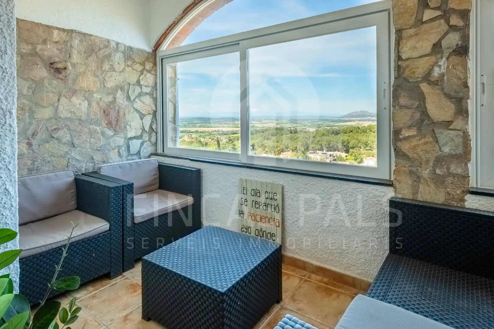 Terraza de Casa adosada en venta en Pals con Aire acondicionado, Calefacción y Jardín privado