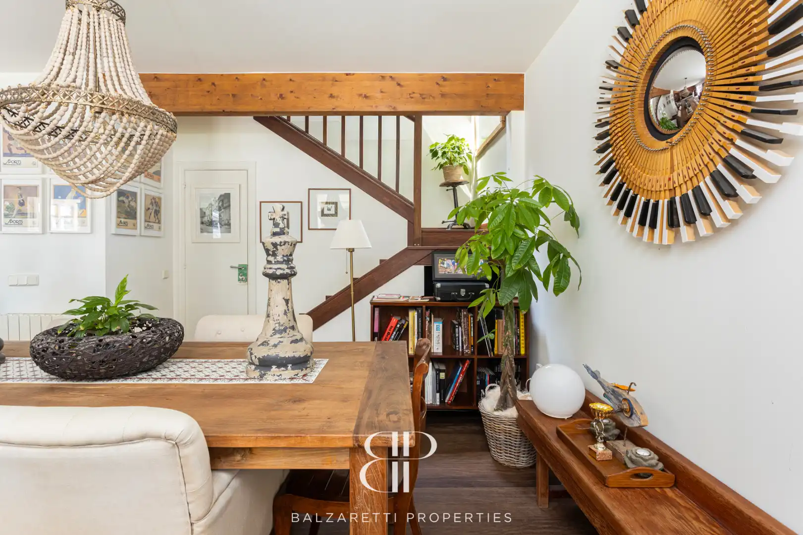 Dining room of Houses for sale in Vallromanes  with Air Conditioner, Heating and Private garden