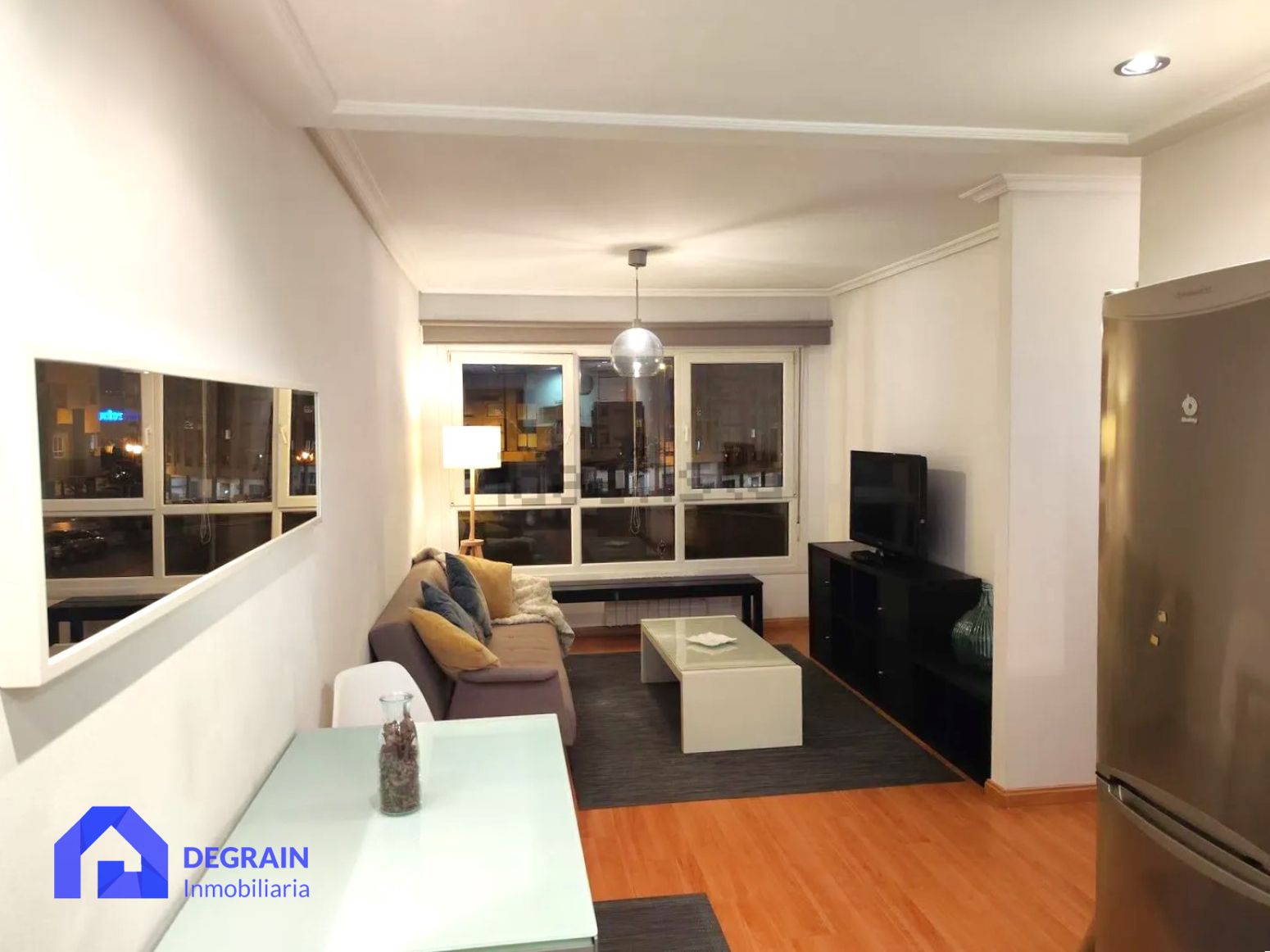 Living room of Flat to rent in Oviedo   with Heating