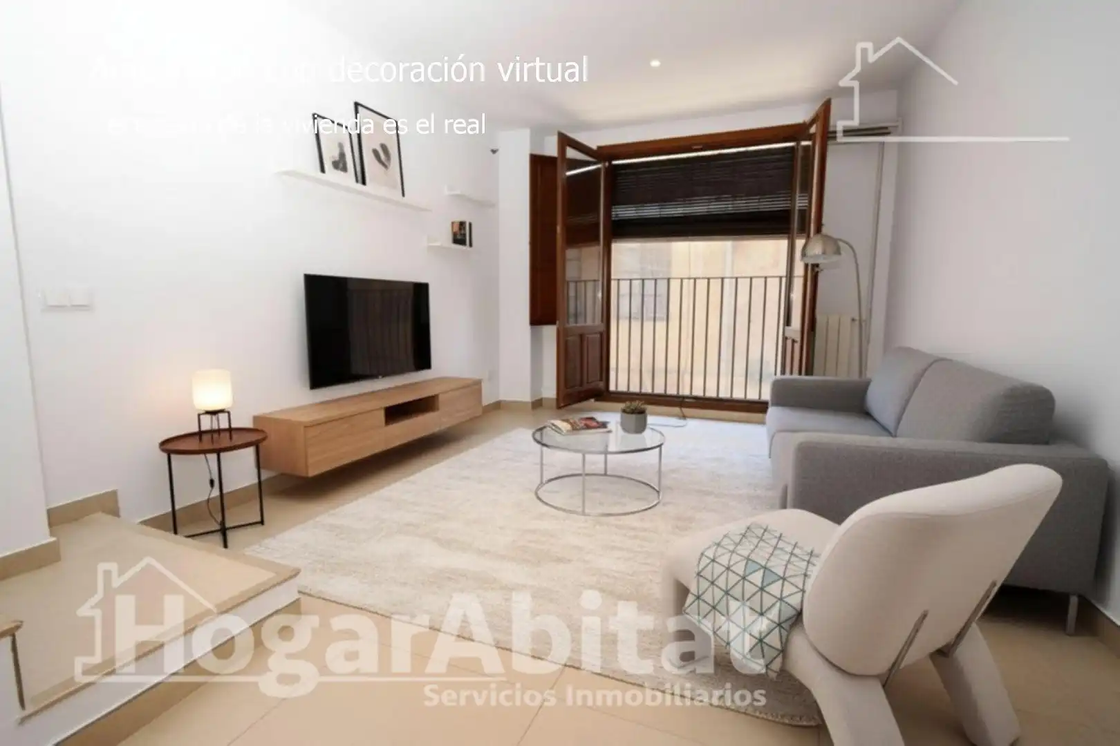 Sala d'estar de Pis en venda en Valencia amb Aire condicionat i Calefacció