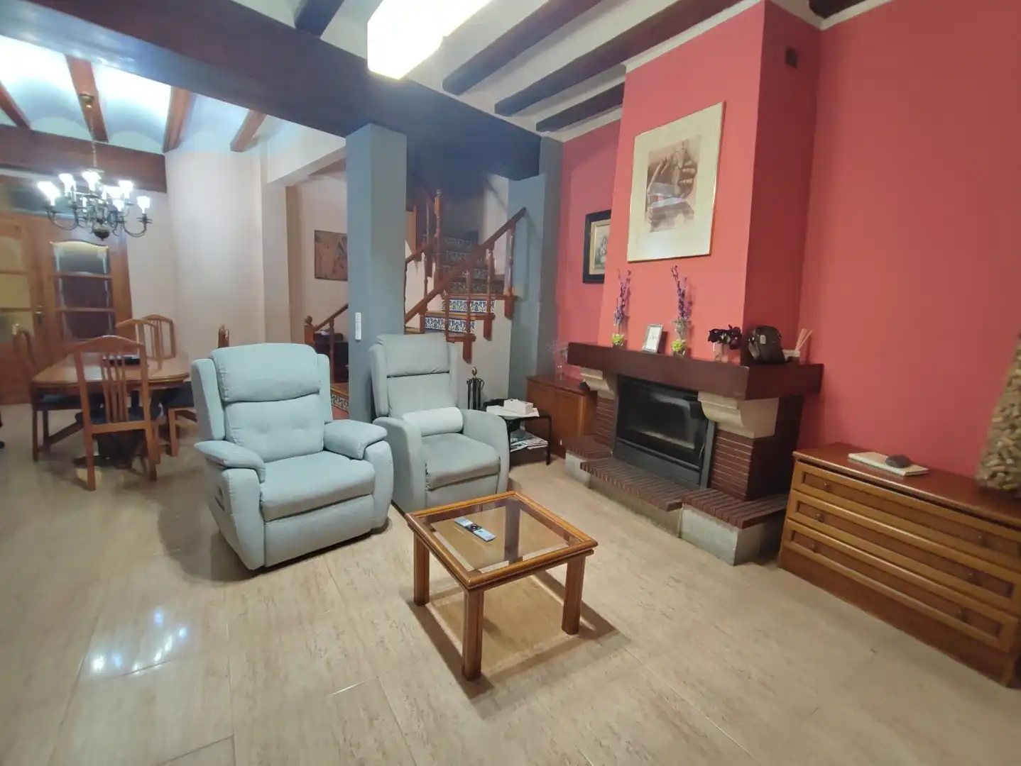 Sala de estar de Casa o chalet en venta en Sueca con Aire acondicionado y Terraza
