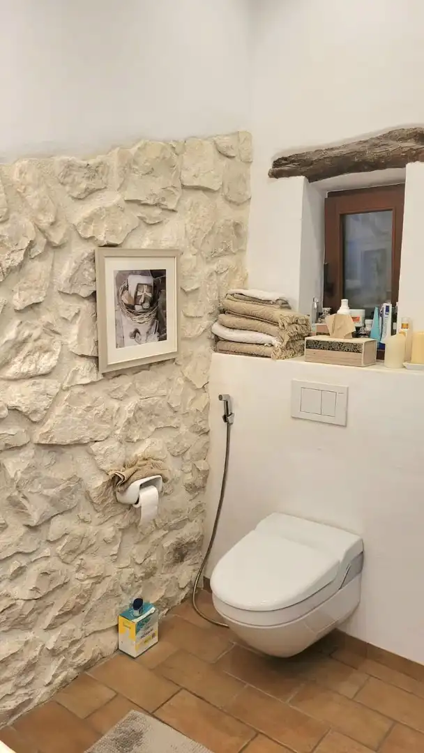 Baño de Casa o chalet en venta en Benitachell / El Poble Nou de Benitatxell con Aire acondicionado, Calefacción y Jardín privado