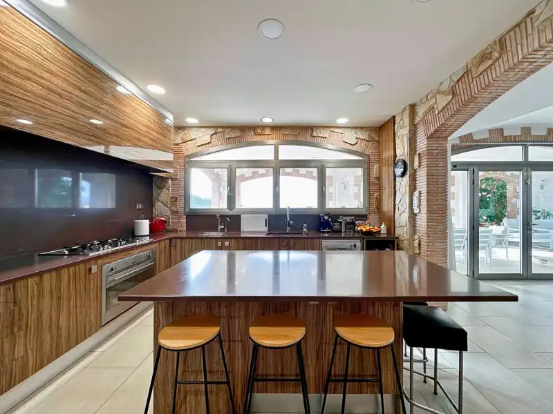 Kitchen of Houses for sale in Vilajuïga  with Air Conditioner, Heating and Terrace
