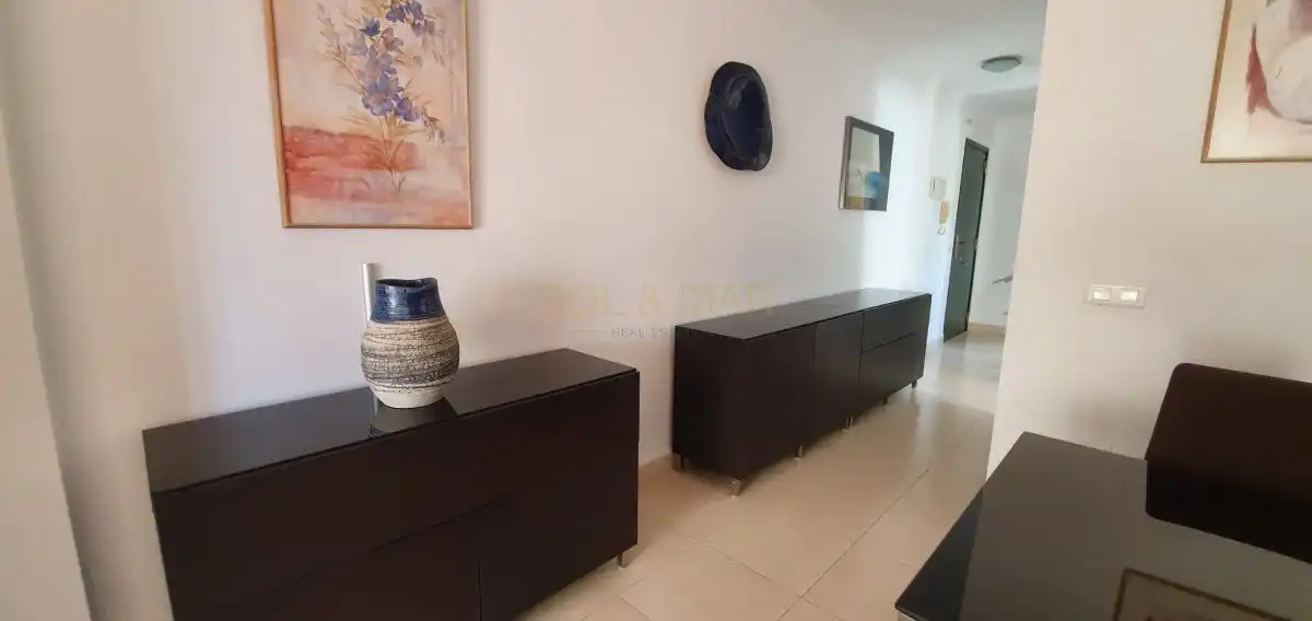 Wohnzimmer von Dachboden zur Miete in Mijas mit Klimaanlage, Heizung und Terrasse