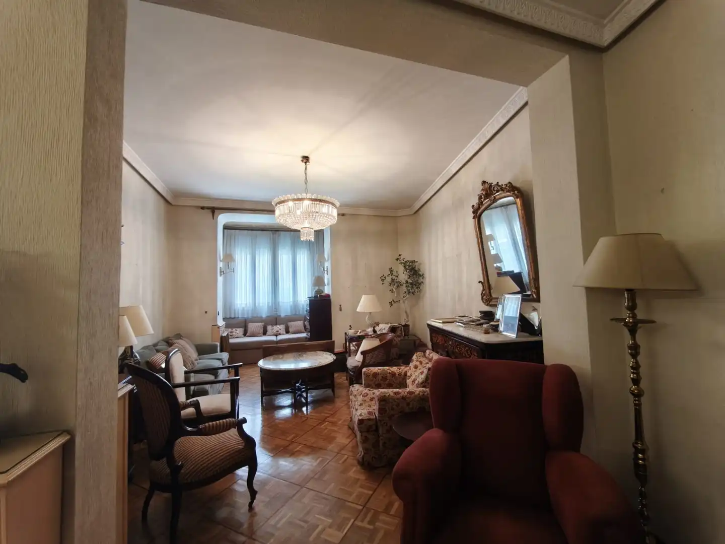 Sala de estar de Piso en venta en Madrid con Balcón y Alarma