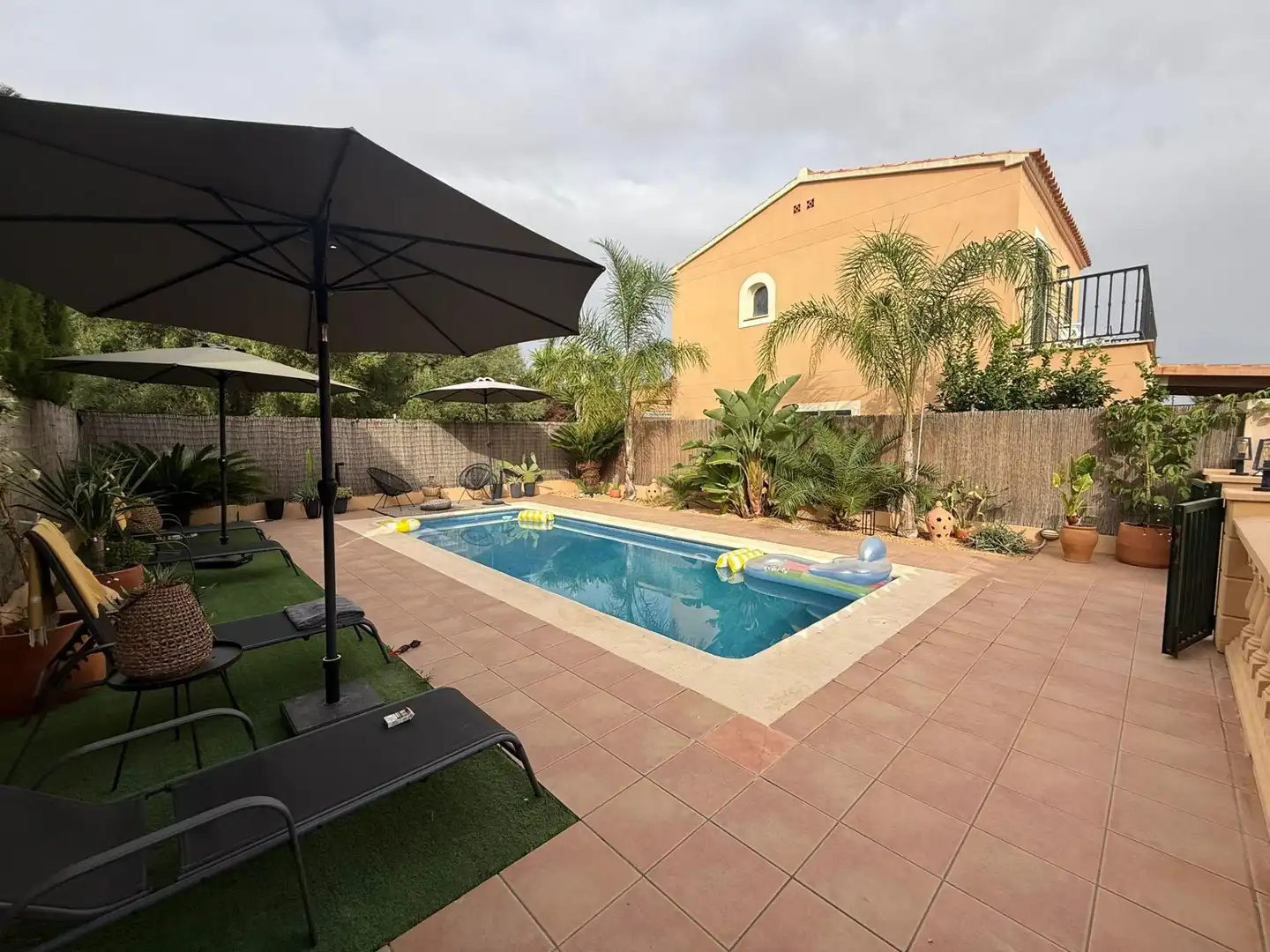 Swimming pool of Houses for rent in Manacor  with Air Conditioner, Private garden and Terrace