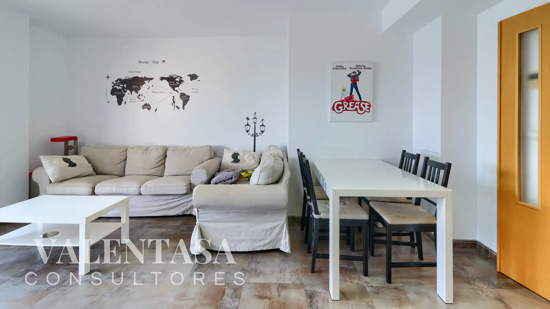 Sala de estar de Piso en venta en La Pobla de Farnals con Aire acondicionado, Jardín privado y Terraza