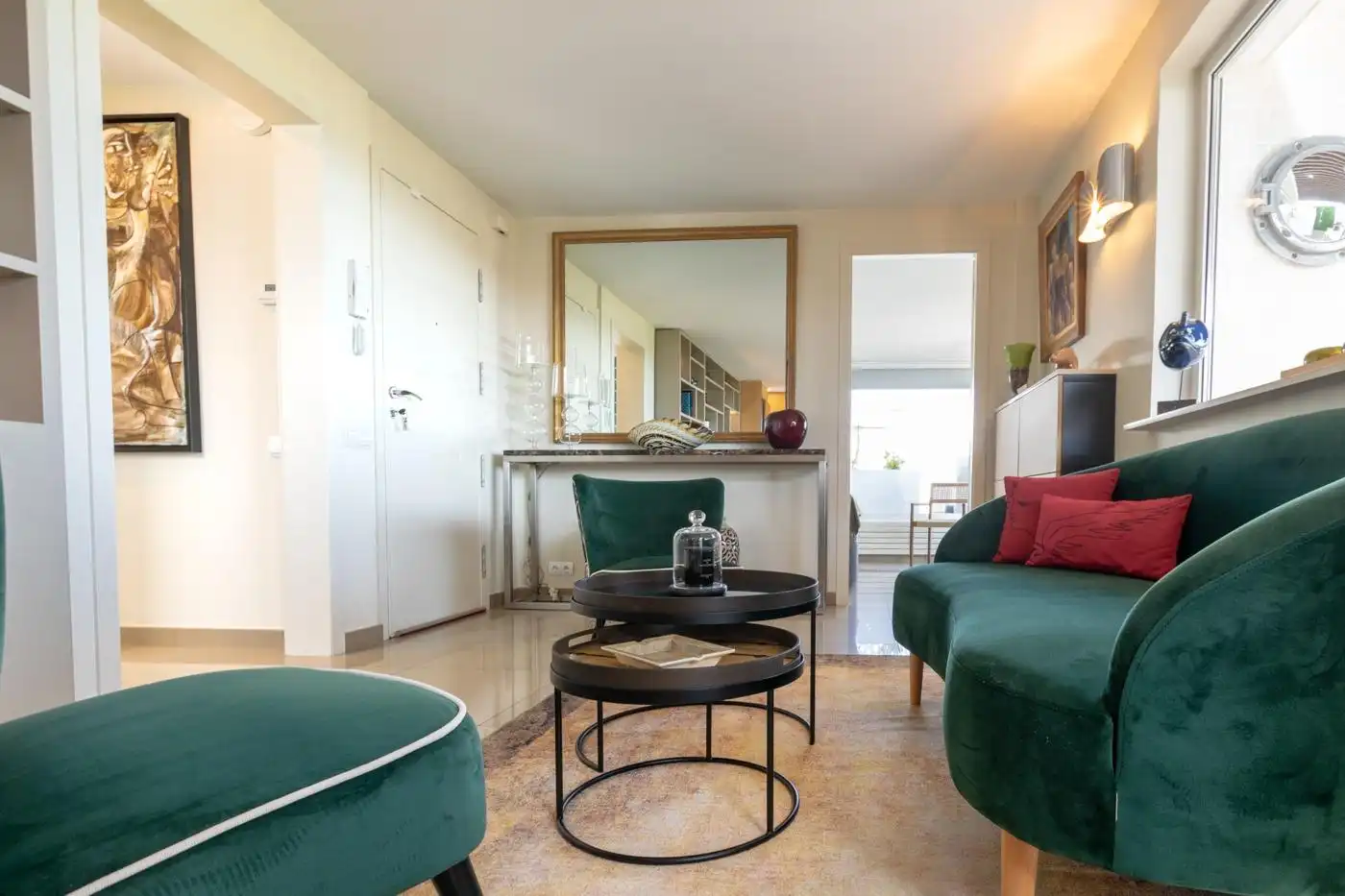 Sala de estar de Ático en venta en Sitges con Aire acondicionado, Calefacción y Terraza