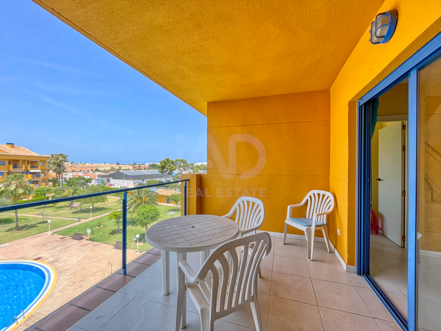 Terrace of Flat for sale in Dénia  with Air Conditioner, Heating and Terrace