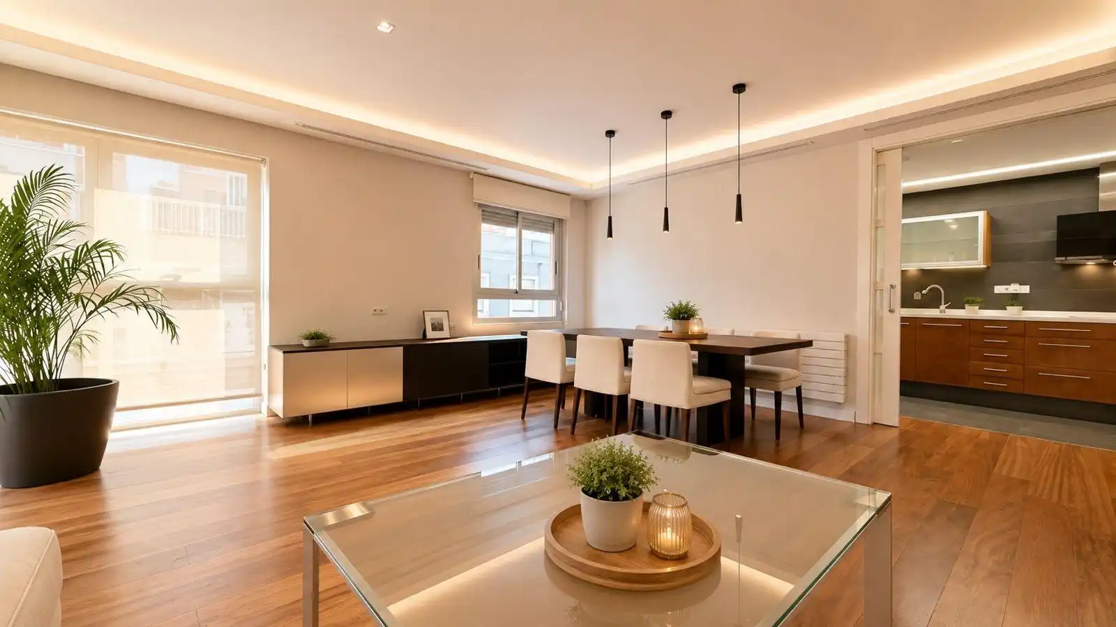 Dining room of Attic for rent in Elche / Elx  with Air Conditioner, Heating and Terrace