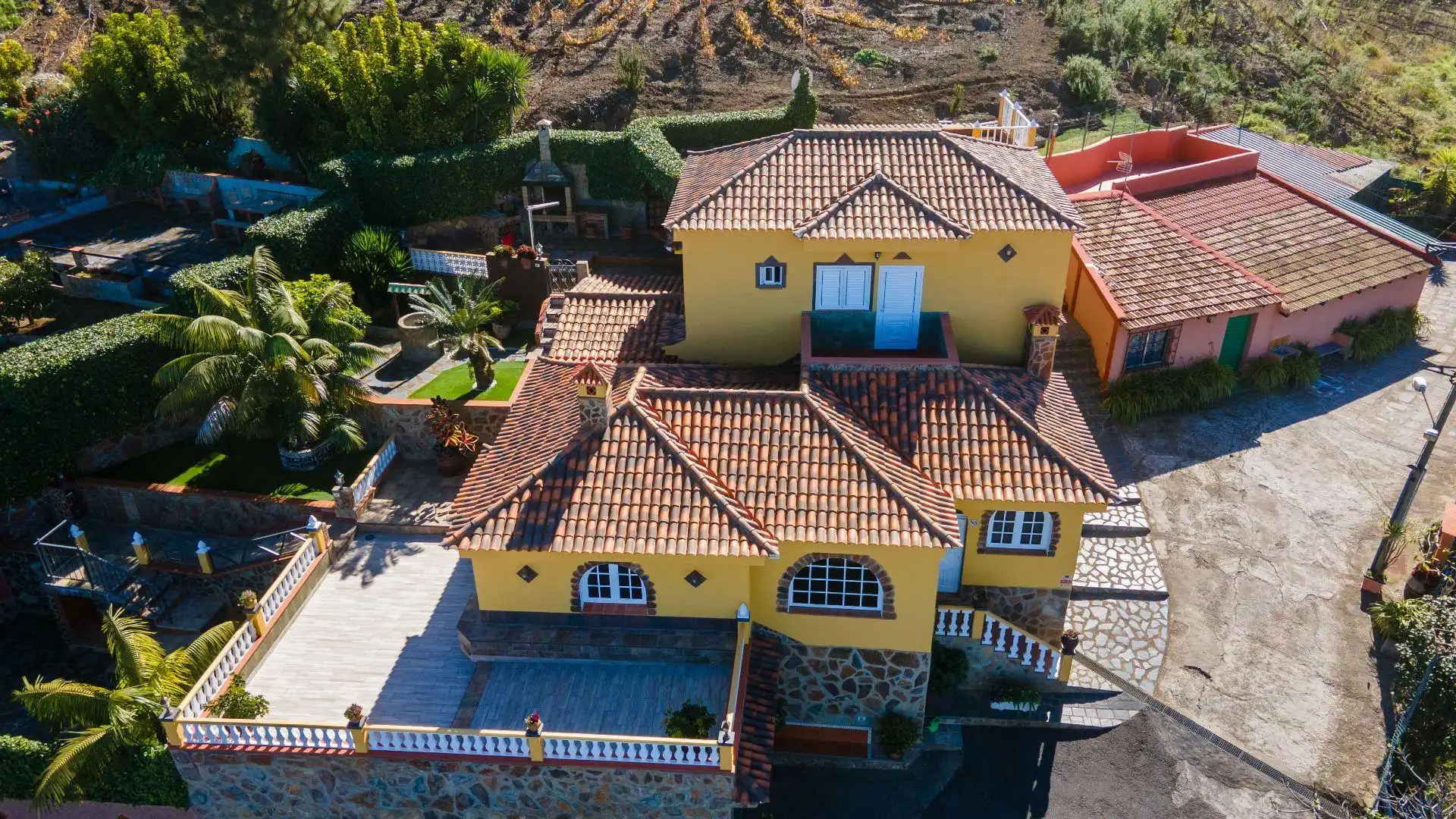 Exterior view of Houses for sale in La Orotava  with Heating, Private garden and Storage room