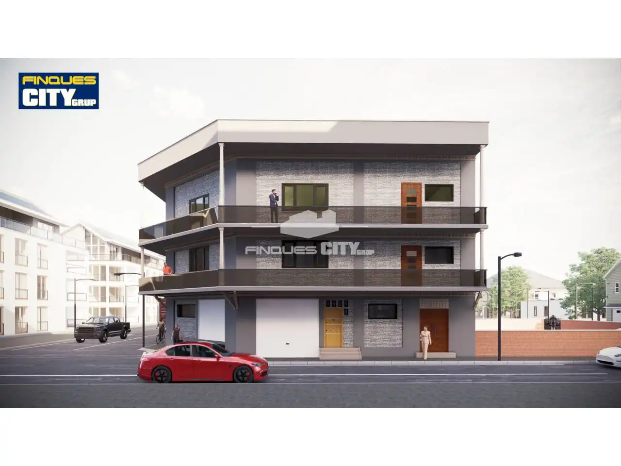 Vista exterior de Edificio en venta en Pineda de Mar