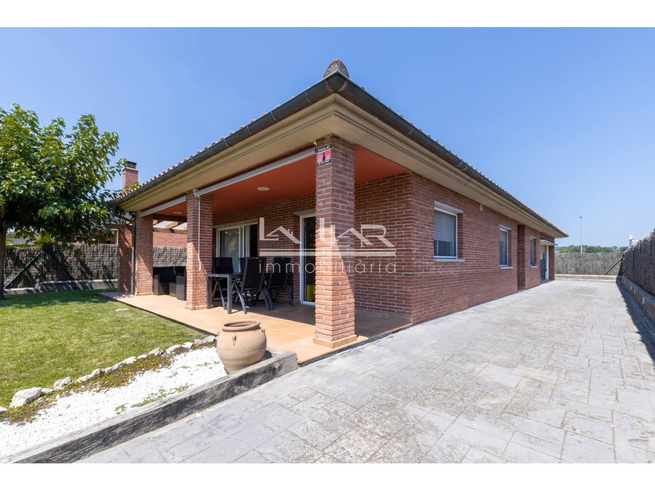 Garden of House or chalet for sale in Gurb  with Air Conditioner, Heating and Private garden