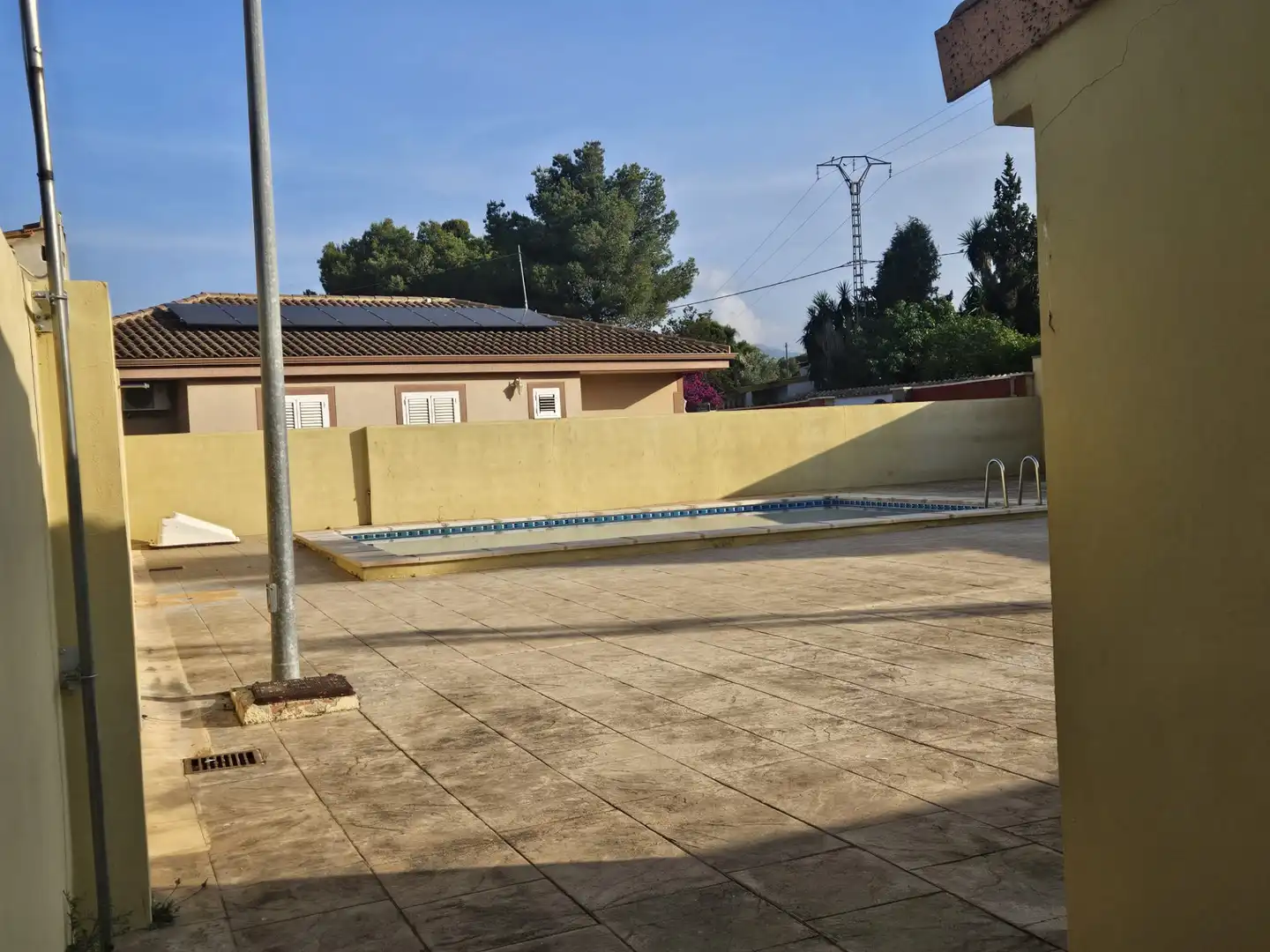 Piscina de Casa adosada en venta en Náquera con Aire acondicionado, Calefacción y Piscina comunitaria