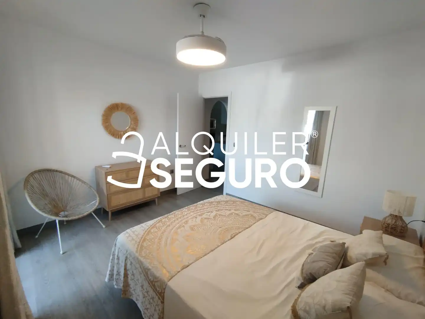 Schlafzimmer von Wohnung zur Miete in Mijas mit Terrasse, Schwimmbad und Möbliert