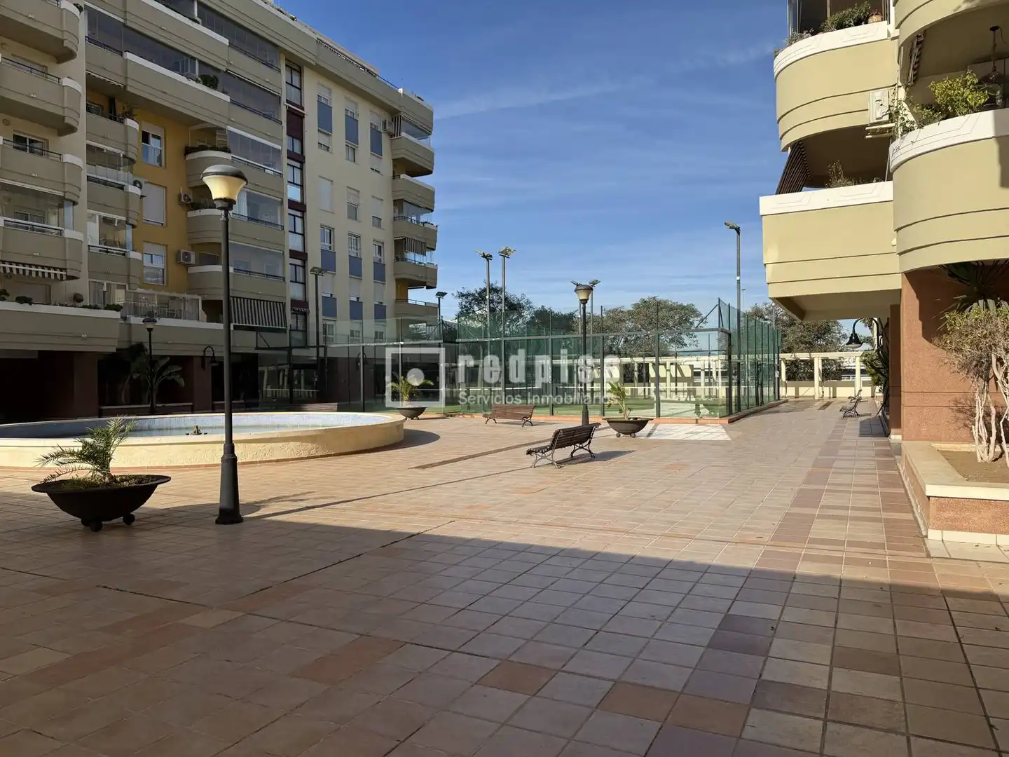 Exterior view of Flat for sale in Málaga  with Private garden, Terrace and Swimming Pool