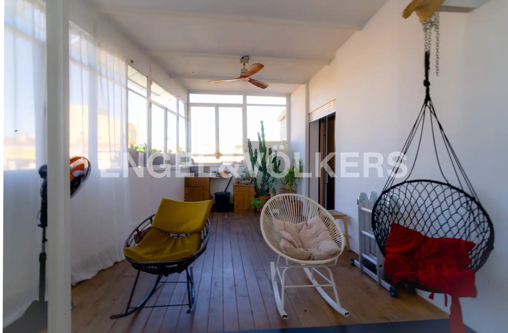 Terraza de Ático de alquiler en Madrid con Aire acondicionado, Calefacción y Terraza