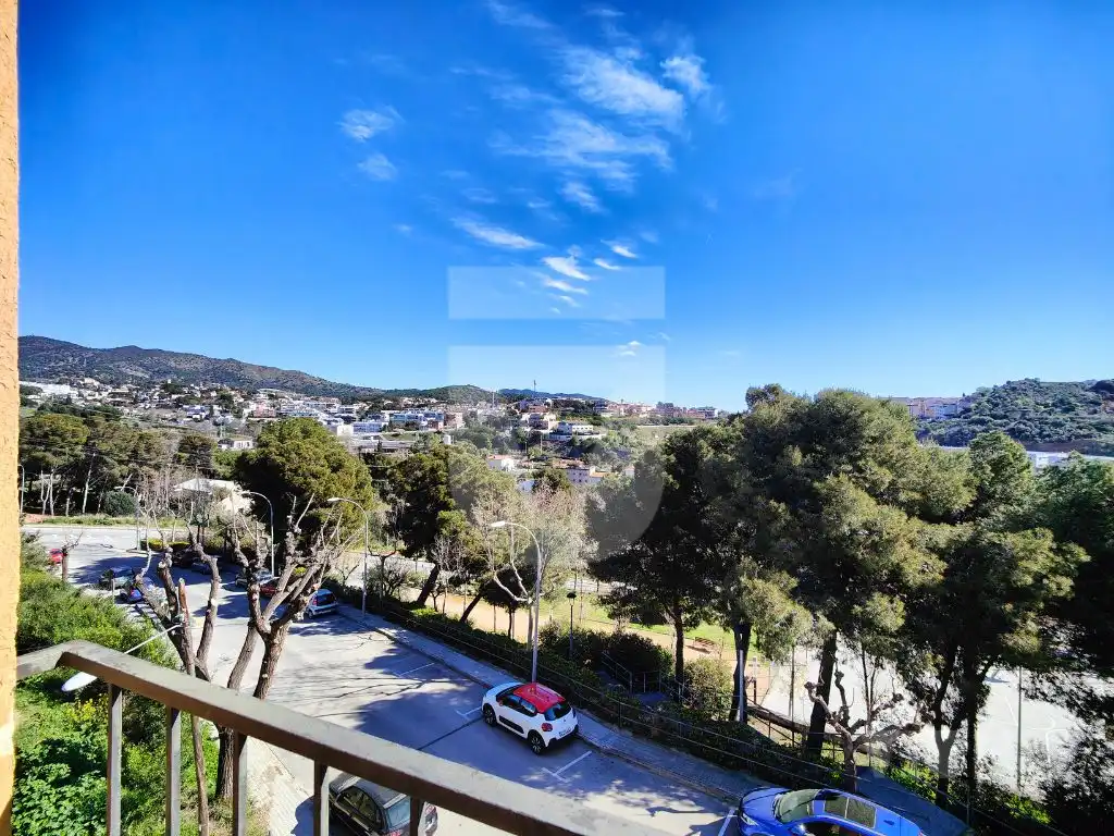 Exterior view of Attic for sale in Montgat  with Air Conditioner, Heating and Parquet flooring