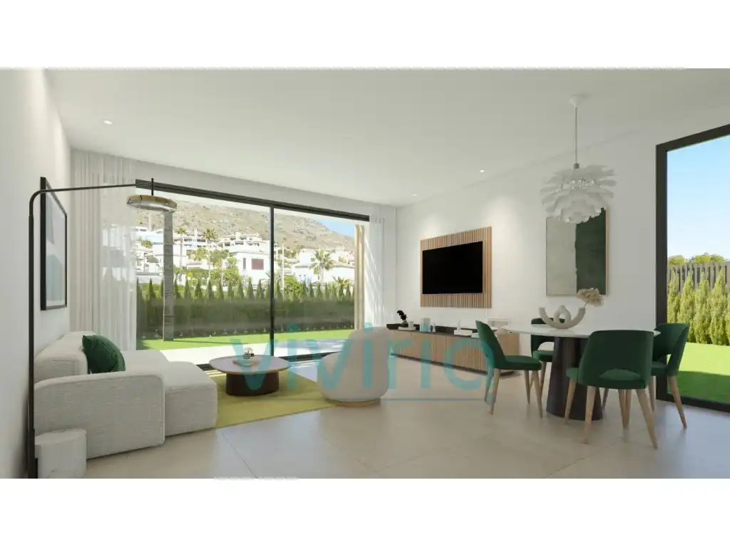 Terraced house with pool for sale in Golf Bahía, imagen 2