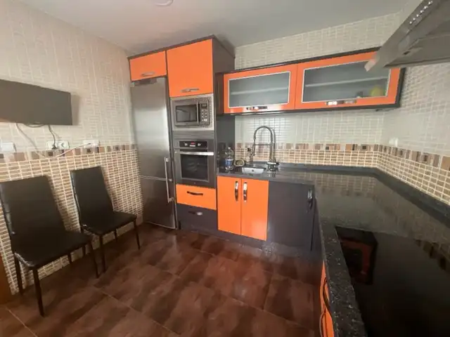 Kitchen of Flat for rent in Puertollano  with Air Conditioner, Heating and Parquet flooring