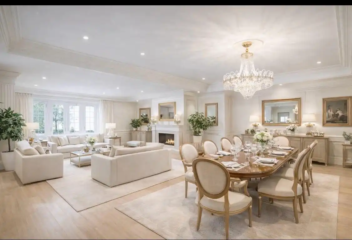 Comedor de Casa o chalet en venta en Madrid con Aire acondicionado, Jardín privado y Trastero