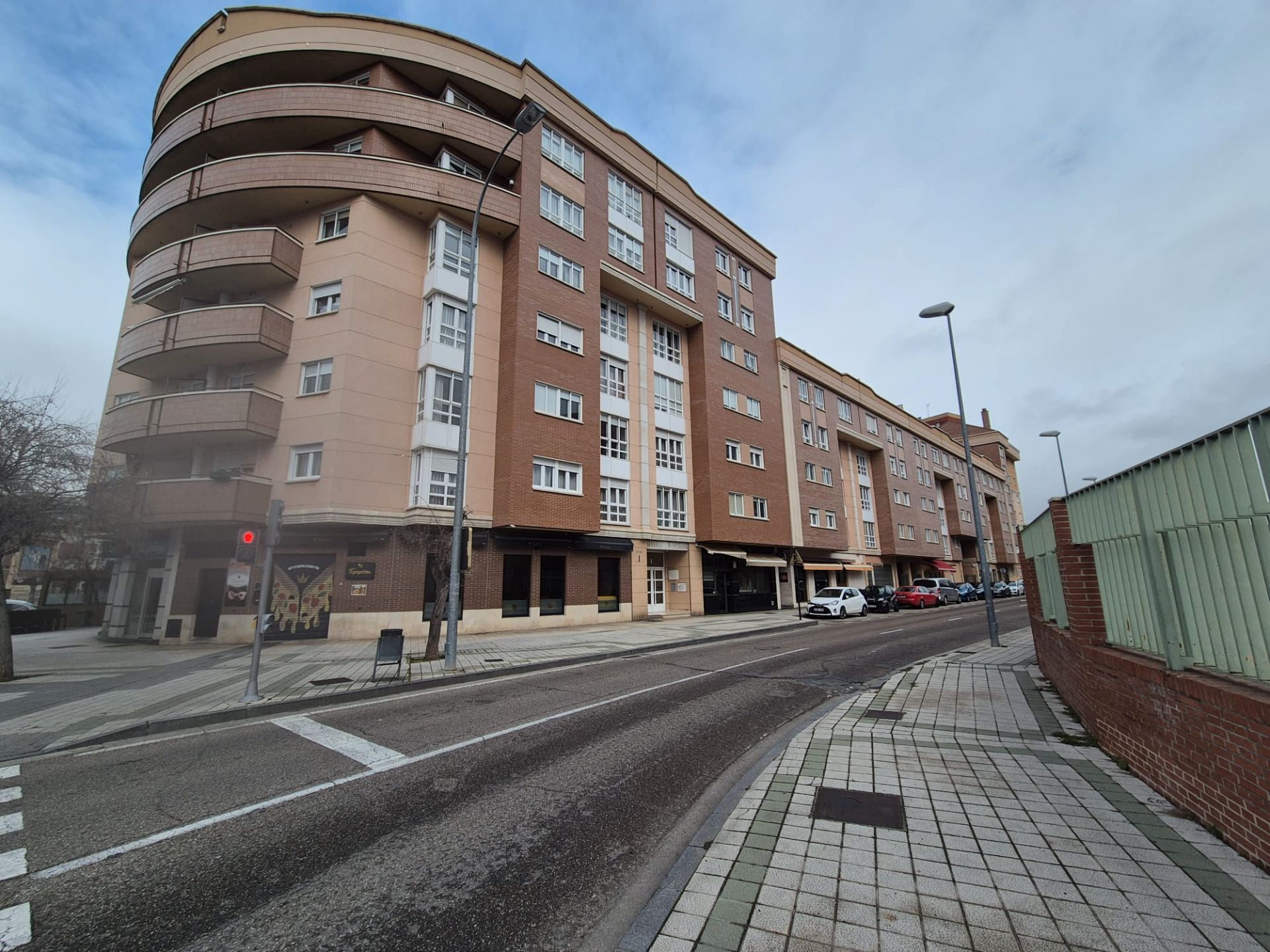 Exterior view of Flat for sale in Palencia Capital  with Heating, Parquet flooring and Terrace