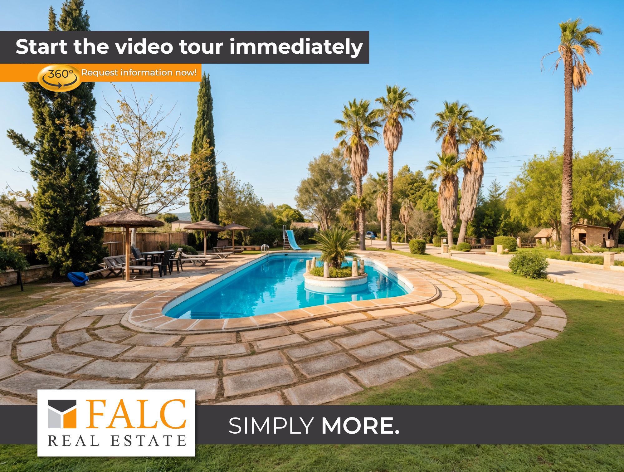 Swimming pool of House or chalet for sale in Inca  with Private garden