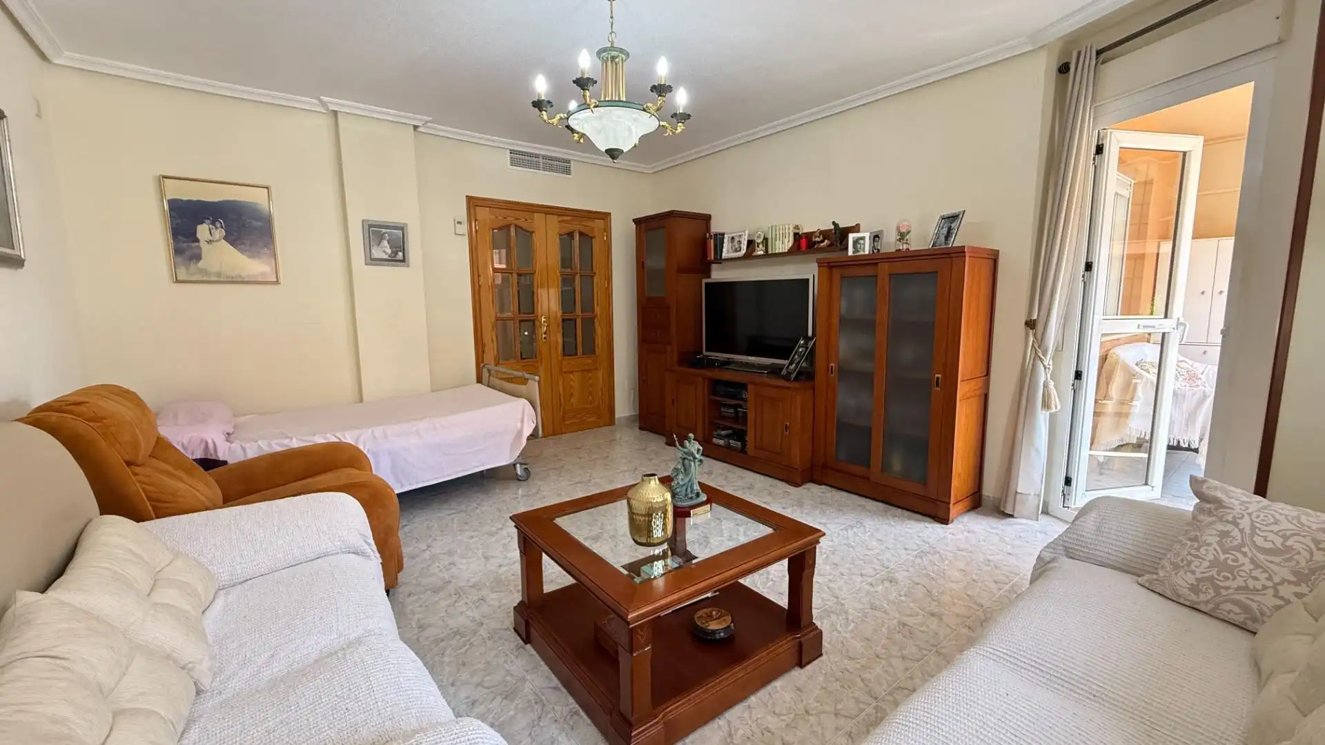 Living room of Flat for sale in Águilas  with Air Conditioner, Terrace and Storage room