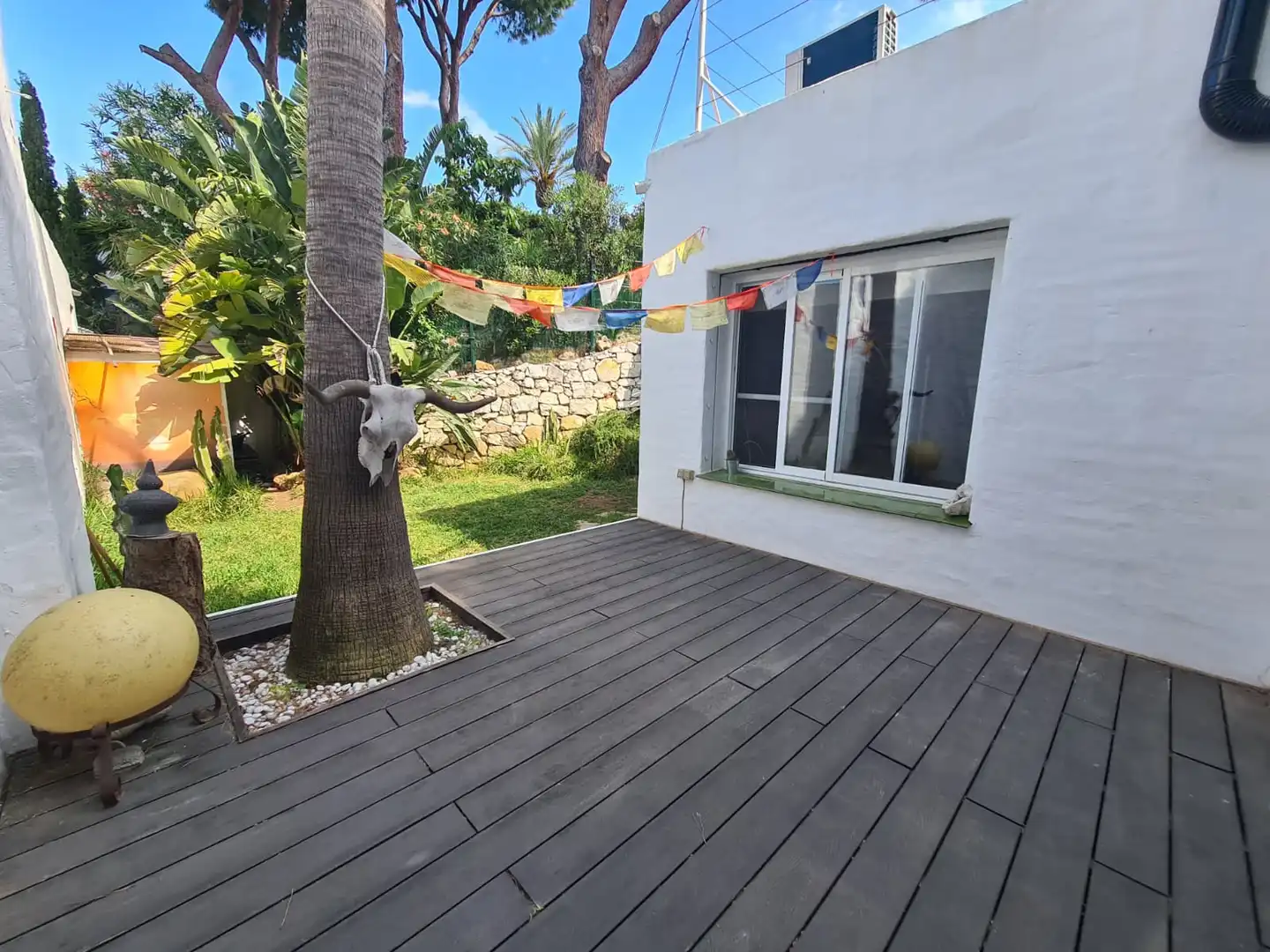 Terraza de Casa o chalet en venta en Marbella con Aire acondicionado, Jardín privado y Terraza