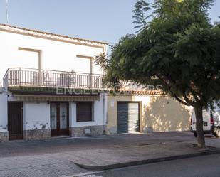 Exterior view of Single-family semi-detached for sale in Sitges  with Balcony