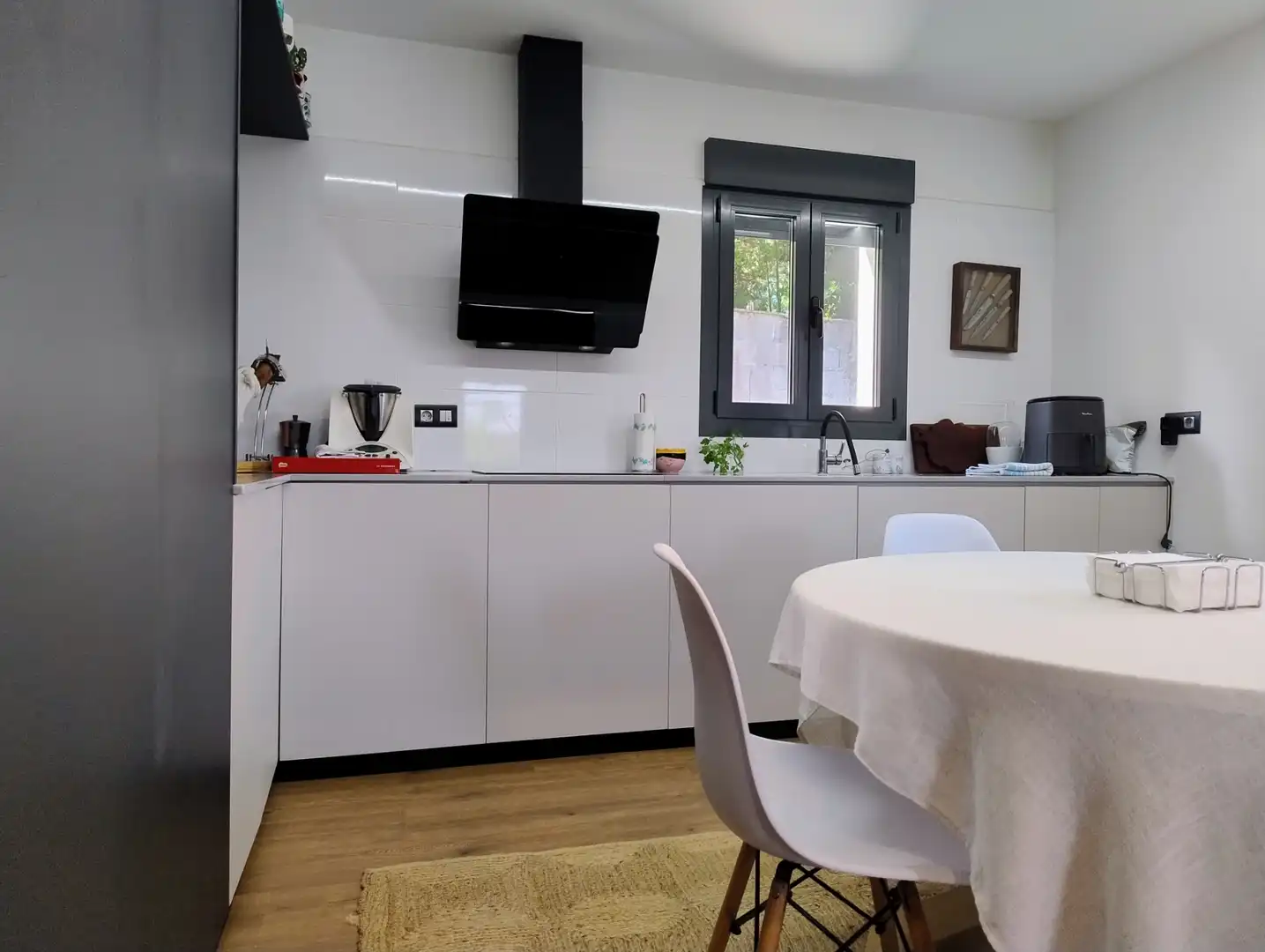 Cocina de Casa o chalet en venta en Begonte con Calefacción, Jardín privado y Parquet