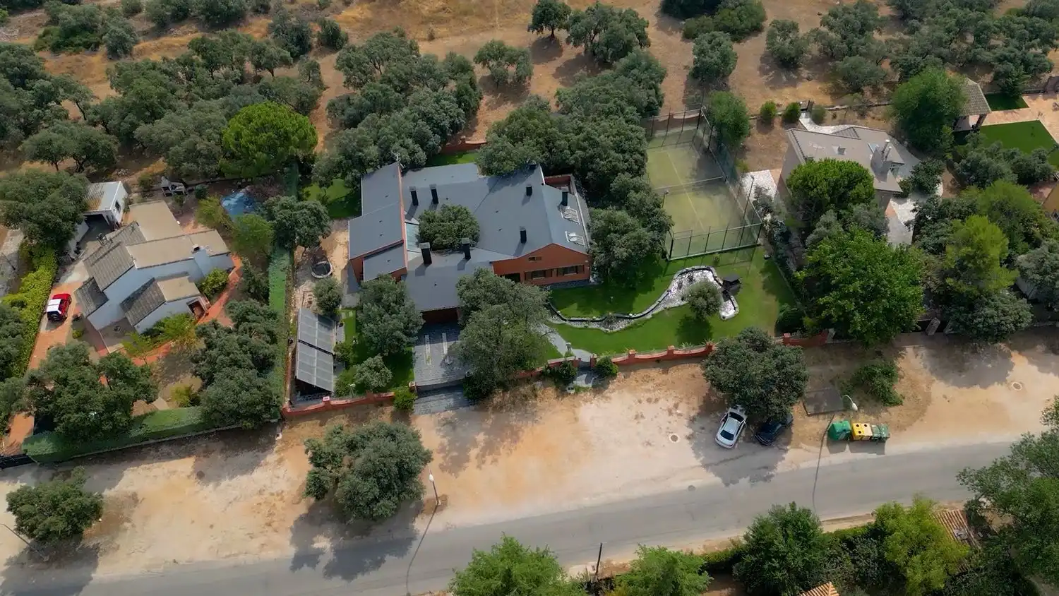 Jardín de Casa o chalet en venta en Nuevo Baztán con Aire acondicionado, Jardín privado y Terraza
