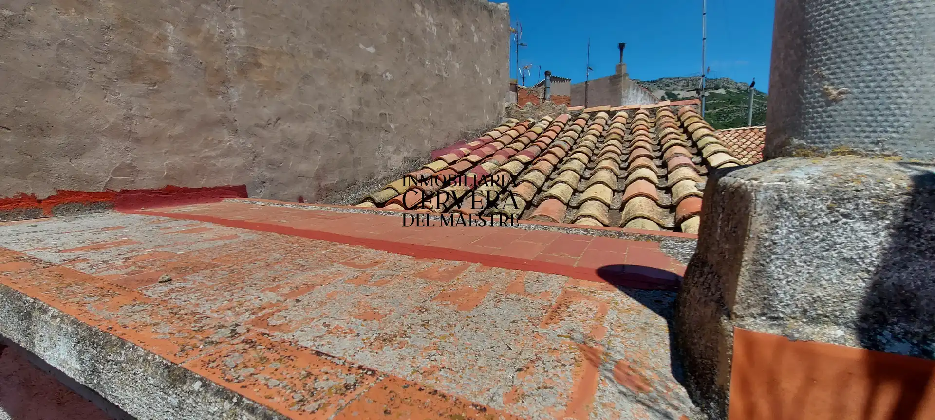 Vista exterior de Casa adosada en venta en Xert con Terraza