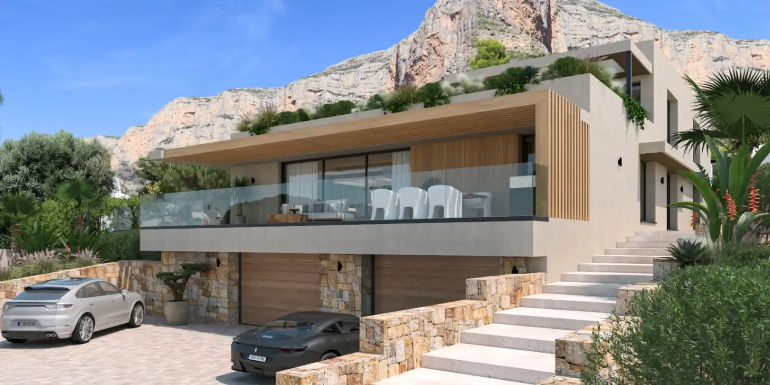 Vista exterior de Casa o chalet en venta en Jávea / Xàbia