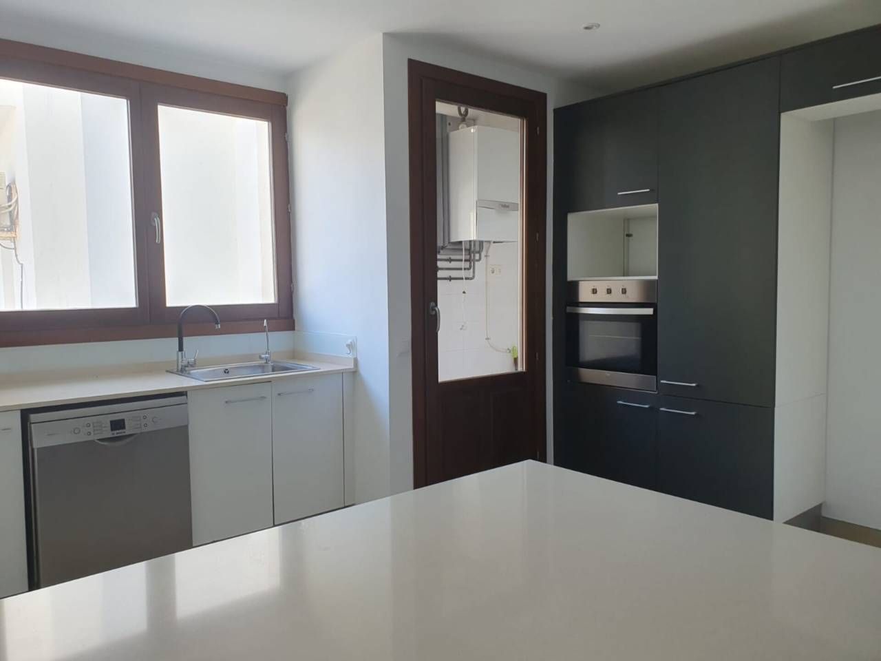 Kitchen of Duplex for sale in  Valencia Capital  with Air Conditioner, Heating and Balcony