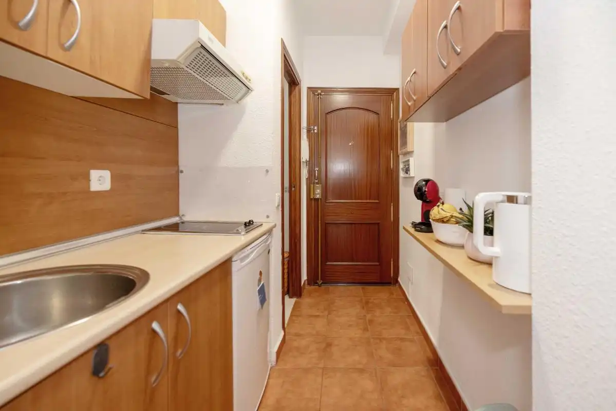 Cocina de Estudio en venta en Torremolinos con Aire acondicionado, Calefacción y Terraza