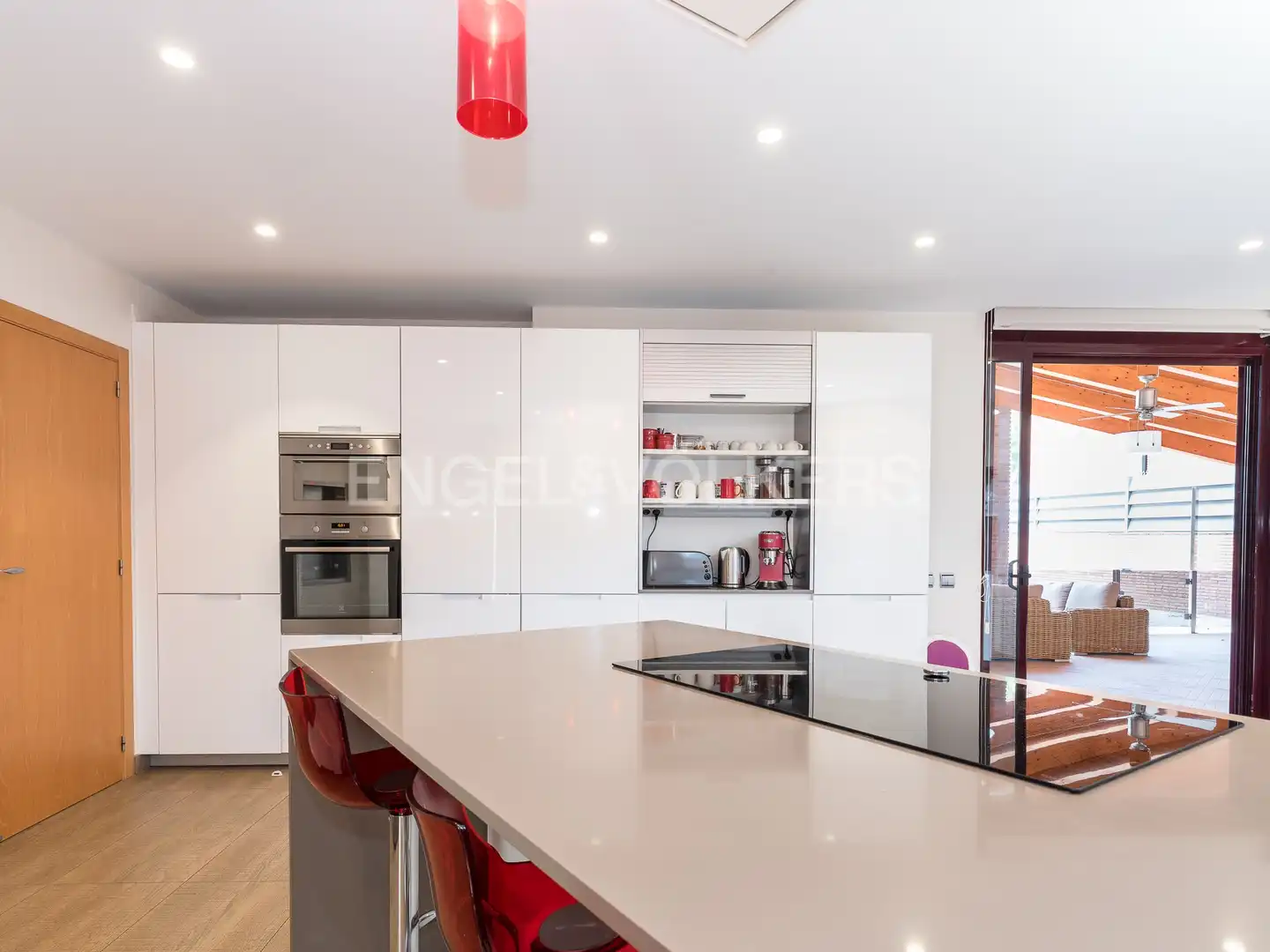 Kitchen of Houses for rent in Castelldefels  with Air Conditioner, Heating and Private garden