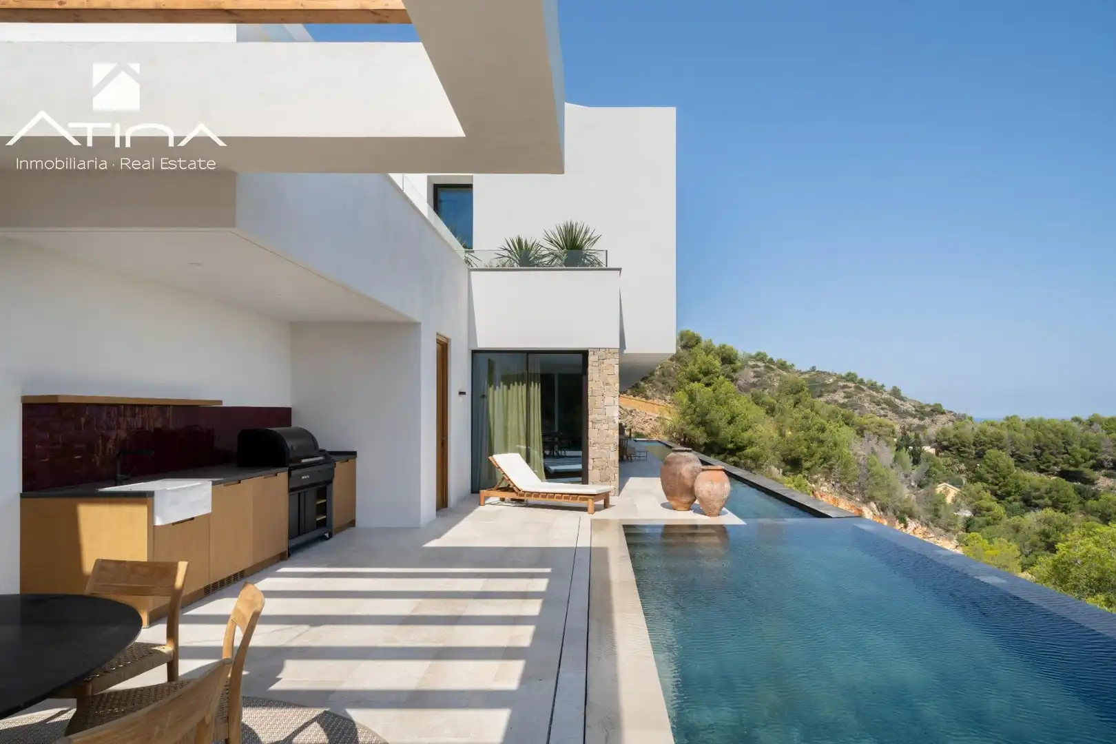 Terrassa de Casa o xalet en venda en Jávea / Xàbia amb Aire condicionat, Calefacció i Jardí privat