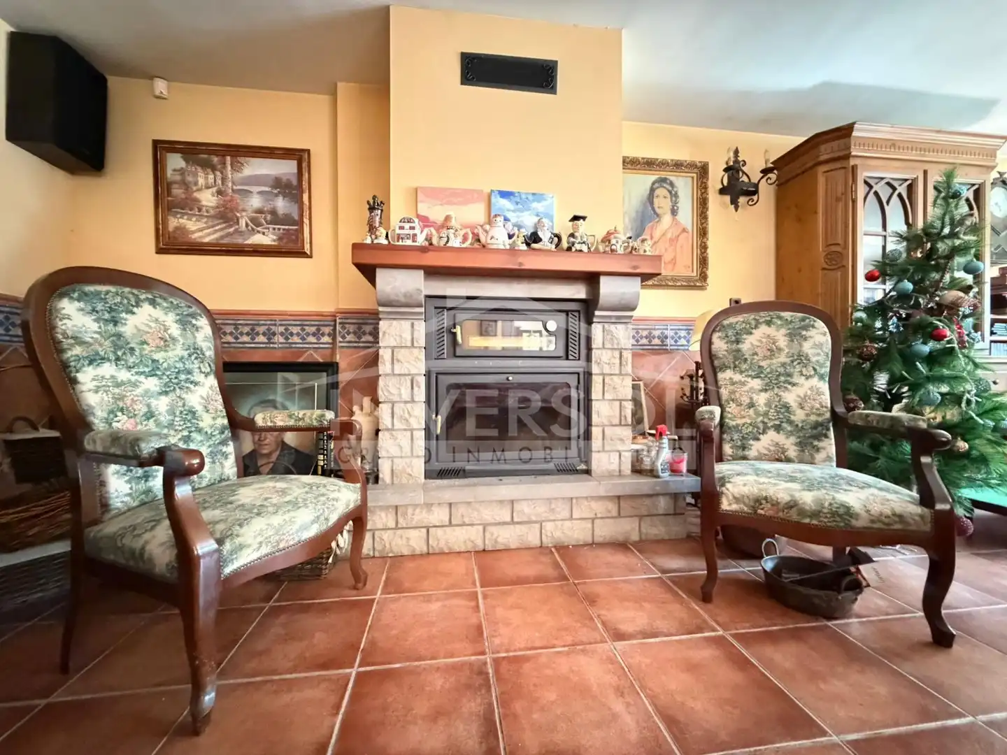 Sala de estar de Casa o chalet en venta en Maracena con Aire acondicionado, Calefacción y Jardín privado